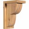 Ekena Millwork Crestline Smooth Corbel w/Backplate, Western Red Cedar, 5 1/2"W x 8"D x 12"H COR06X08X12CRE01SWR - alternate 1
